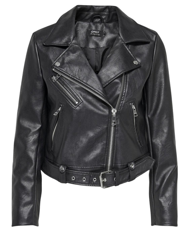 ONLY Giacca chiodo ecopelle donna ONLVERA