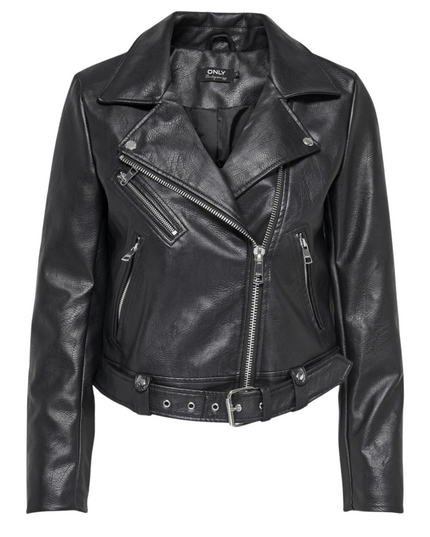 Only Giacca Onlvera Ecopelle Donna Nero