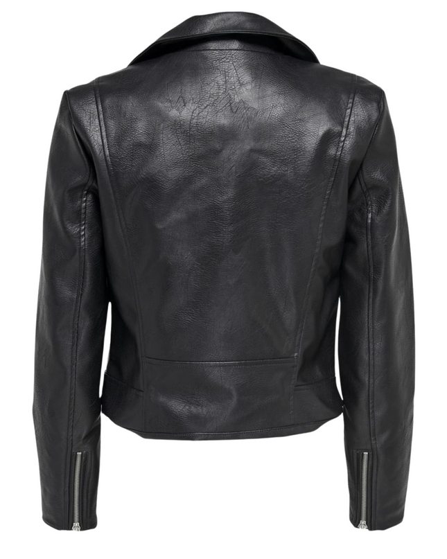 Only Giacca Onlvera Ecopelle Donna Nero