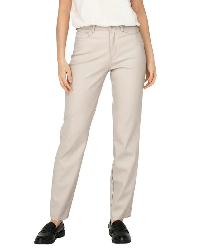 Only pantalone in ecopelle donna onlemily