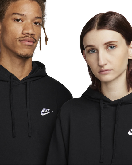 Nike sportswear club felpa con cappuccio