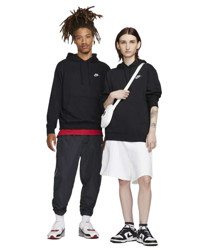 Nike sportswear club felpa con cappuccio