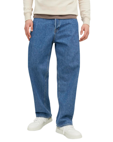 Jack&Jones Jeans Jjialex Baggy Fit Uomo Blu