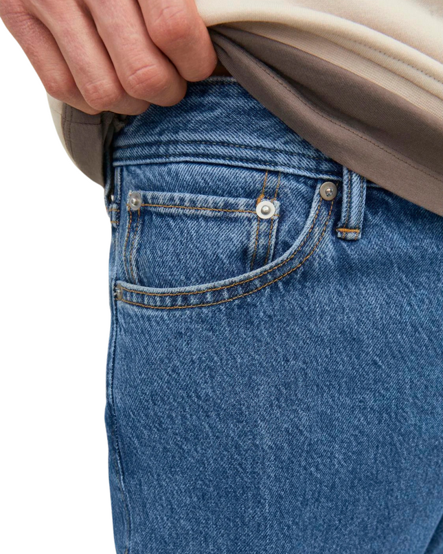 Jack&Jones Jeans Jjialex Baggy Fit Uomo Blu
