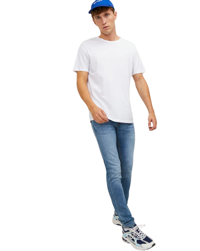 Jack&Jones Jeans Jjiglenn Slim Fit Uomo Denim