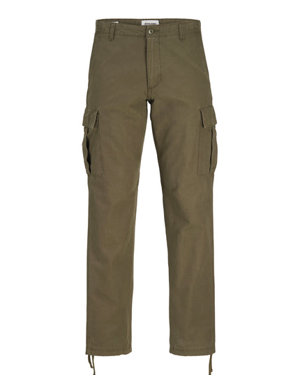 Jack&Jones Pantalone Cargo Loose Fit Uomo Verde