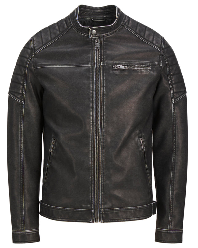 JACK&JONES Giacca uomo ecopelle