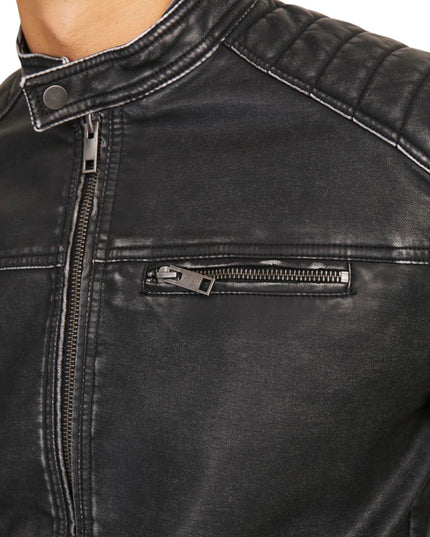 JACK&JONES Giacca uomo ecopelle