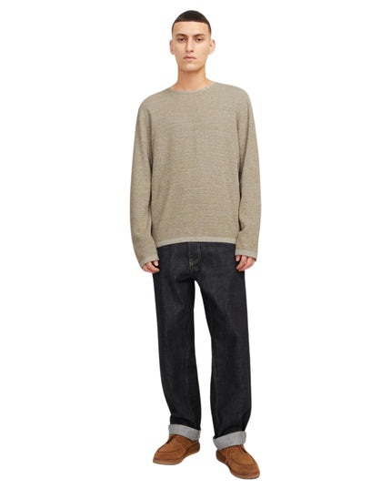 Jack&Jones Maglia Jjegeorge Uomo Kaki