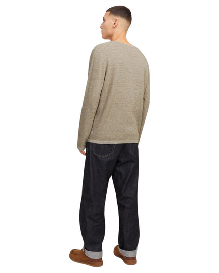 Jack&Jones Maglia Jjegeorge Uomo Kaki