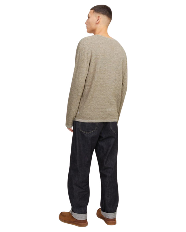 Jack&Jones Maglia Jjegeorge Uomo Kaki