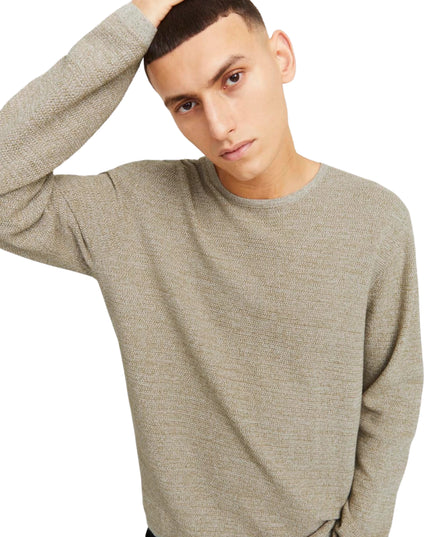 Jack&Jones Maglia Jjegeorge Uomo Kaki