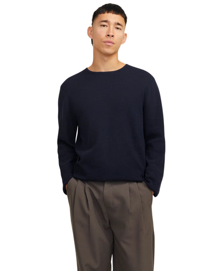 Jack&Jones Maglia Jjegeorge Uomo Blu