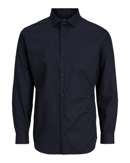 Jack&Jones Camicia Jprblaparker Super Slim Fit Uomo Nero