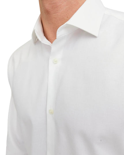 Jack&Jones Camicia Jprblaparker Super Slim Fit Uomo Bianco