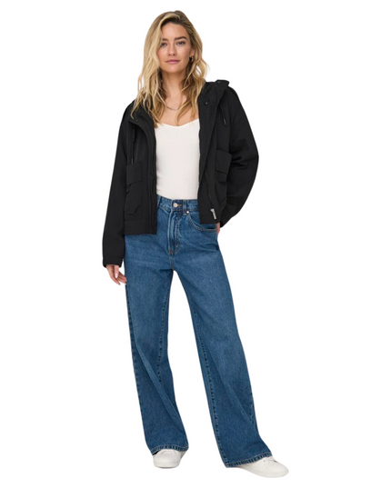 Only Giacca Parka Onlmamba Donna Nero