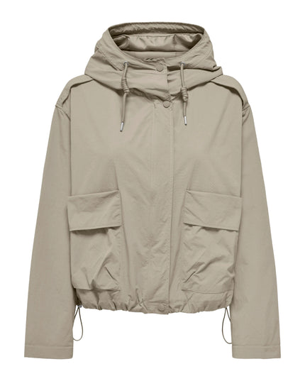Only Giacca Parka Onlmamba Donna Beige