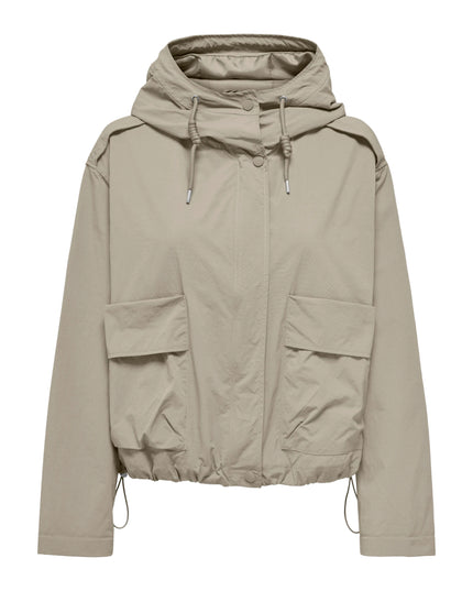 Only Giacca Parka Onlmamba Donna Beige