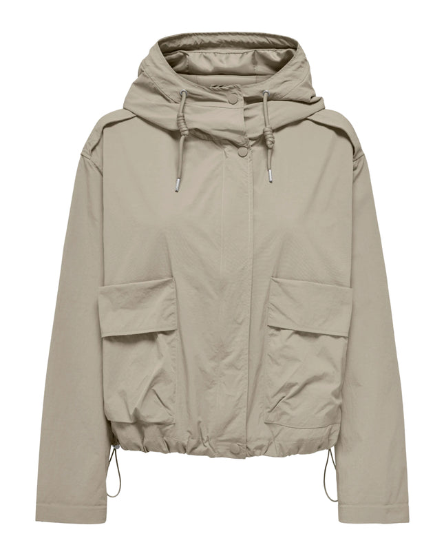 Only Giacca Parka Onlmamba Donna Beige