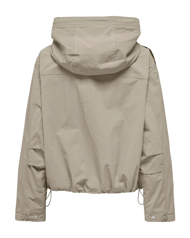 Only Giacca Parka Onlmamba Donna Beige
