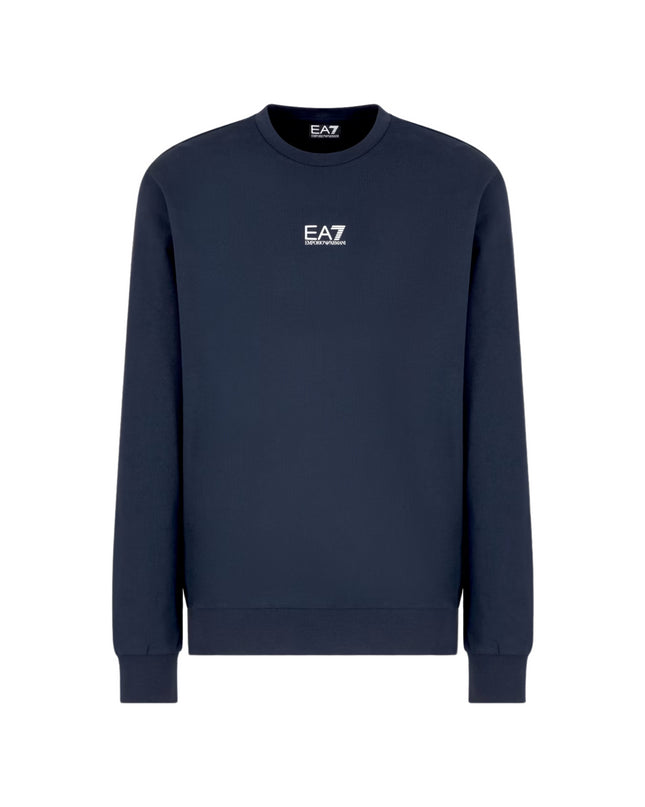 Felpa girocollo uomo EA7 Core Identity in cotone