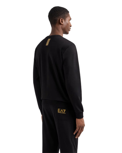 Felpa girocollo uomo EA7 Core Identity in cotone