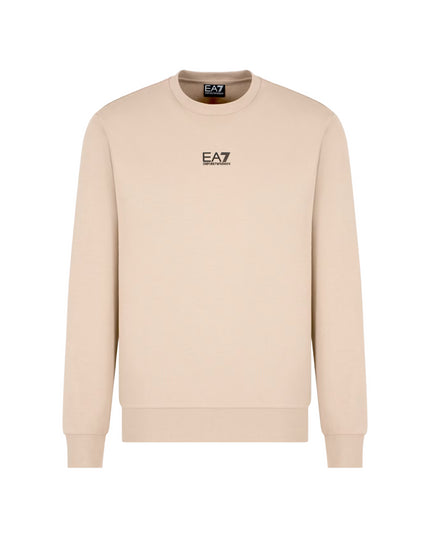 Felpa girocollo uomo EA7 Core Identity in cotone