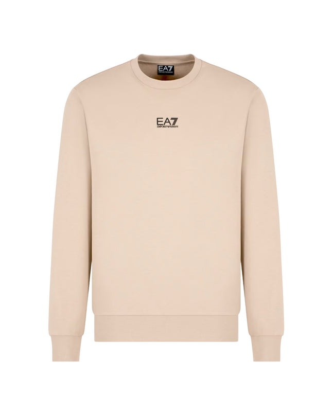 Felpa girocollo uomo EA7 Core Identity in cotone