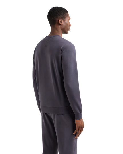Felpa girocollo uomo EA7 Core Identity in cotone