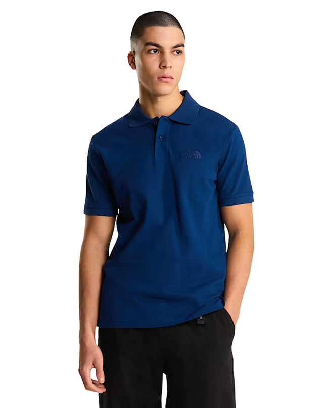 The North Face Polo Essential Regular Uomo Blu