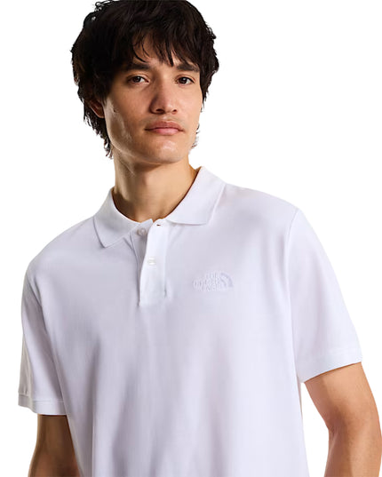The North Face Polo Essential Regular Uomo Bianco