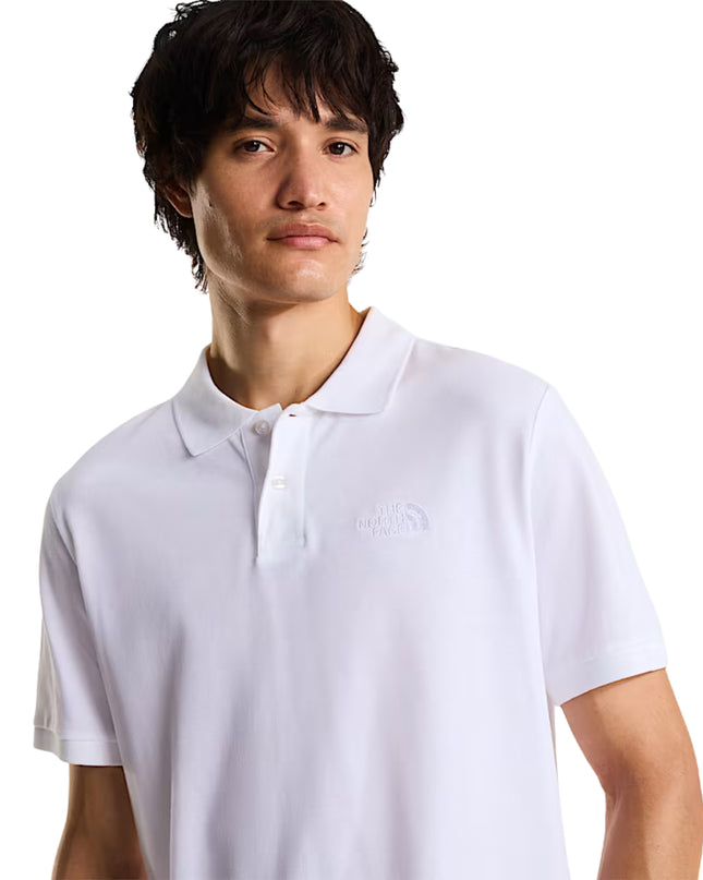 The North Face Polo Essential Regular Uomo Bianco