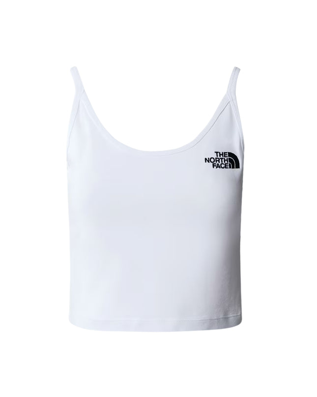 The North Face Top Slim Crop Donna Bianco