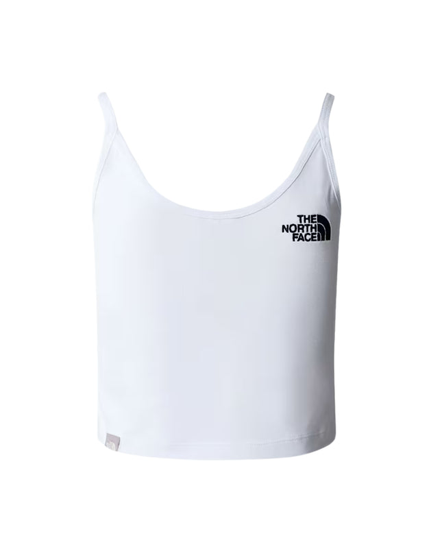The North Face Top Slim Crop Donna Bianco