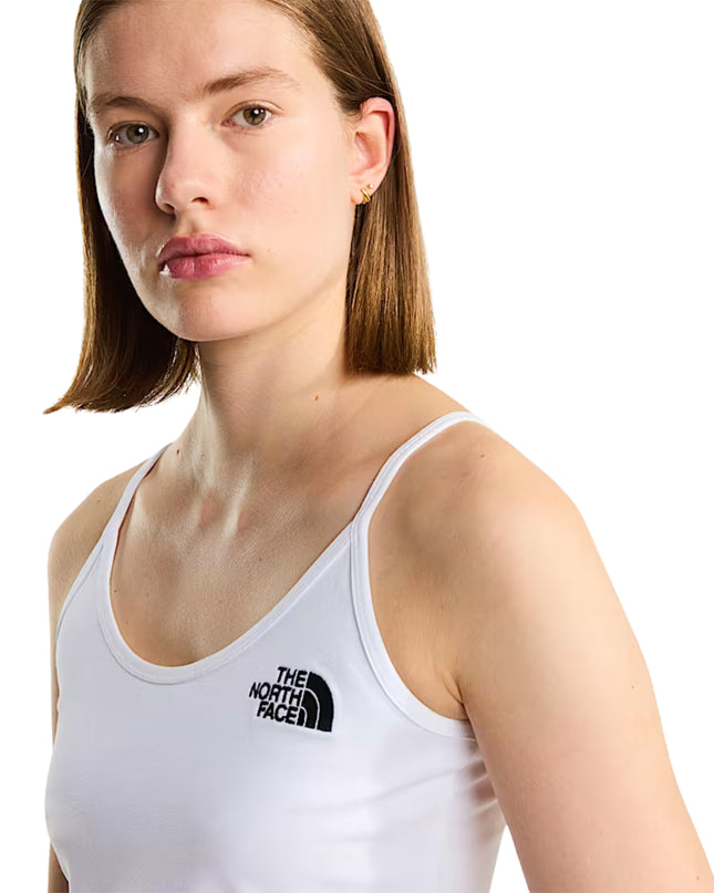 The North Face Top Slim Crop Donna Bianco