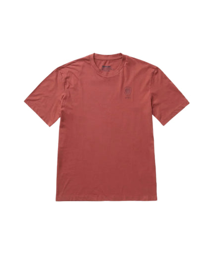 Blauer T-shirt Eutaw Uomo Mattone