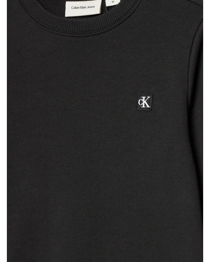 Calvin Klein Felpa Junior Bambino Black IU0IU00570
