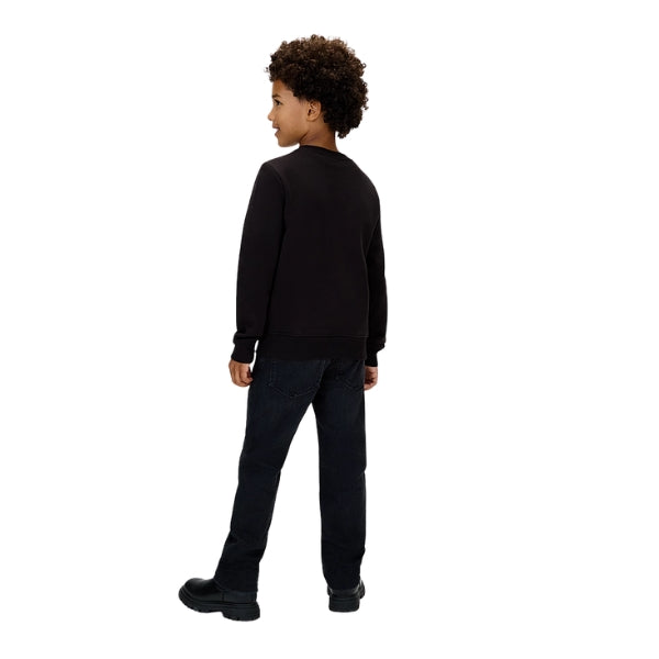 Calvin Klein Felpa Junior Bambino Black IU0IU00714