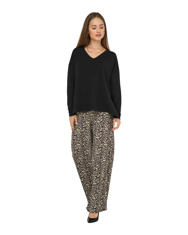 Only Onlamalio Maglia Donna Nero