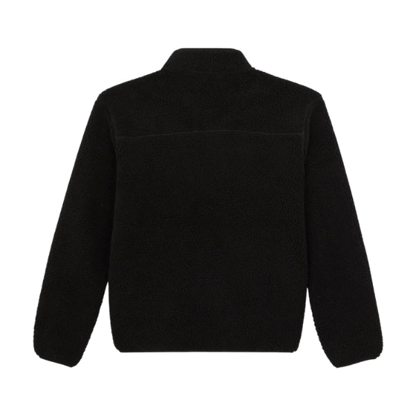 Dickies Mount Hope Felpa con Zip in Pile  Uomo Black