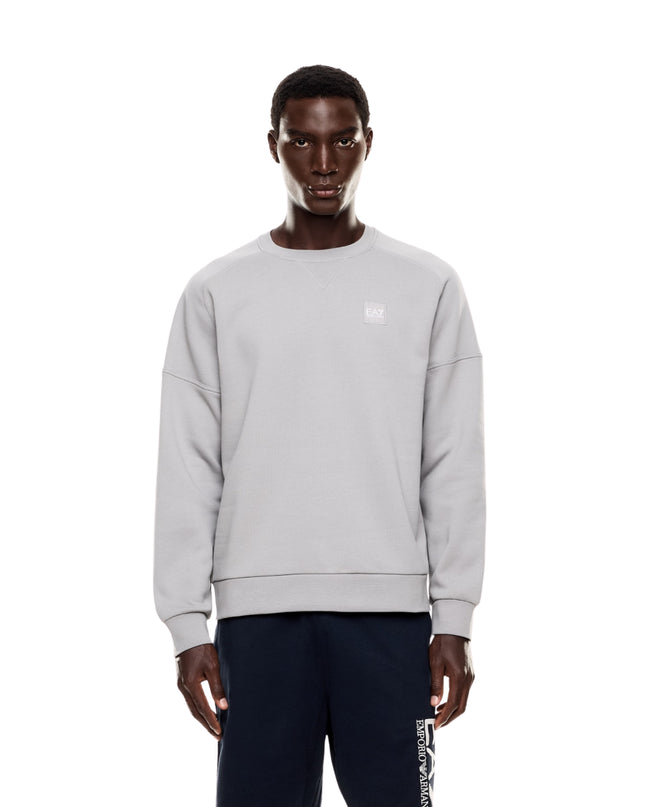 EA7 Felpa Visibility Uomo Grigio