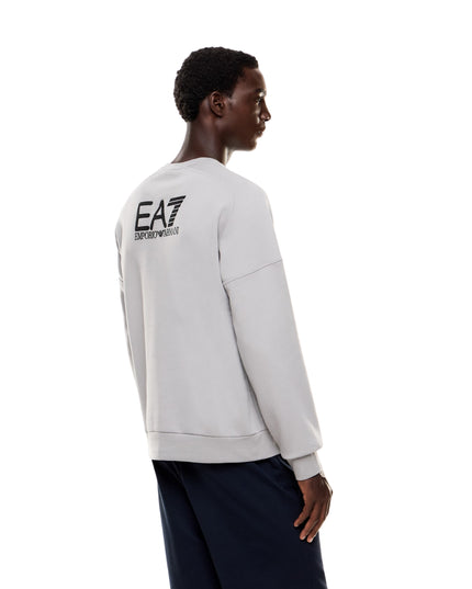 EA7 Felpa Visibility Uomo Grigio