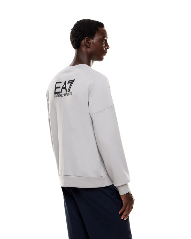 EA7 Felpa Visibility Uomo Grigio