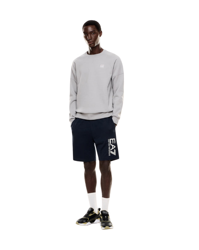 EA7 Felpa Visibility Uomo Grigio