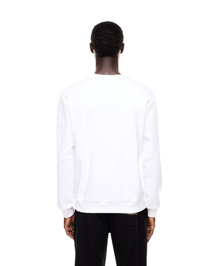 EA7 Felpa Logo Series Uomo Bianco