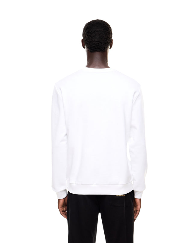 EA7 Felpa Logo Series Uomo Bianco