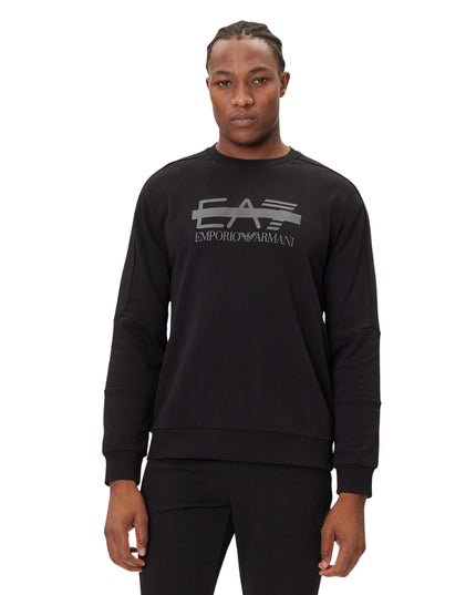 EA7 Felpa Modern Fit Uomo Nero