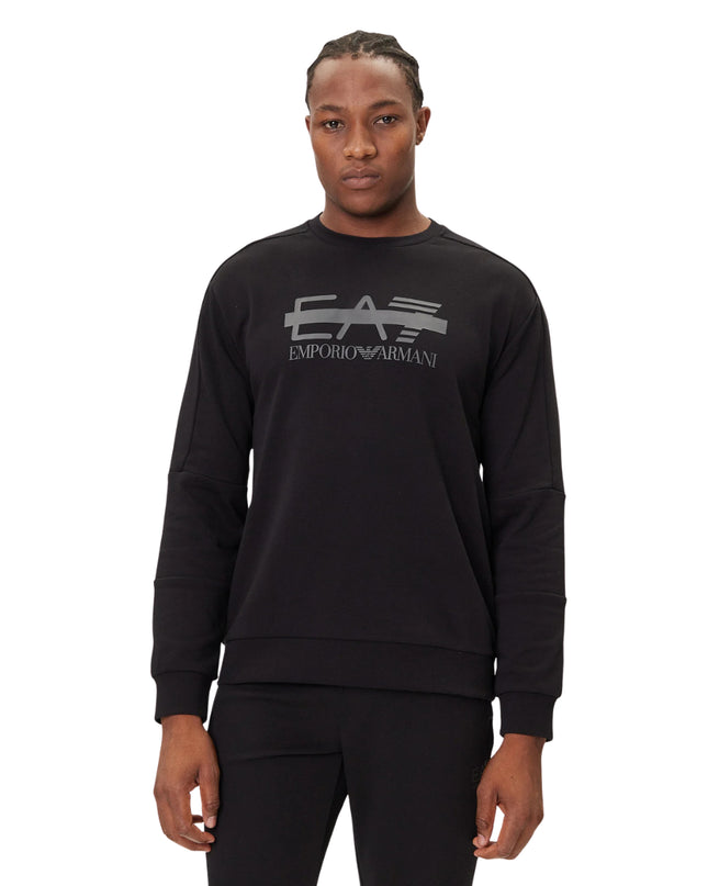 EA7 Felpa Modern Fit Uomo Nero