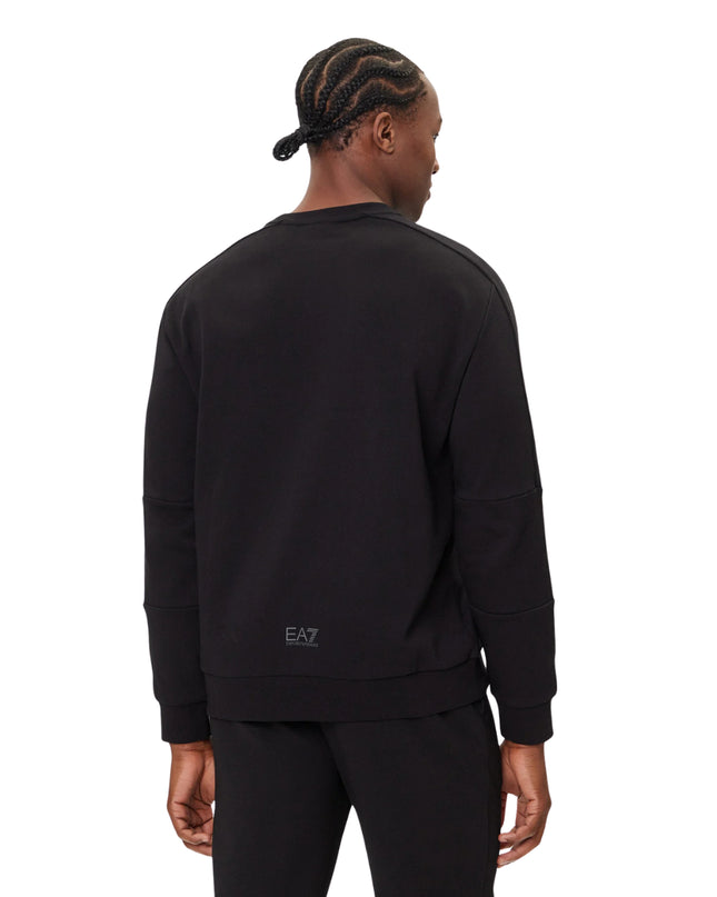 EA7 Felpa Modern Fit Uomo Nero