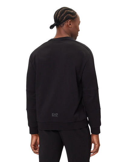 EA7 Felpa Modern Fit Uomo Nero